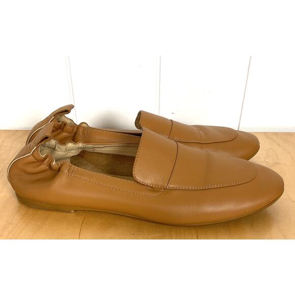 Everlane Women's The Day Loafers in Camel Brown Leather Size 8 - Picture 4 of 9